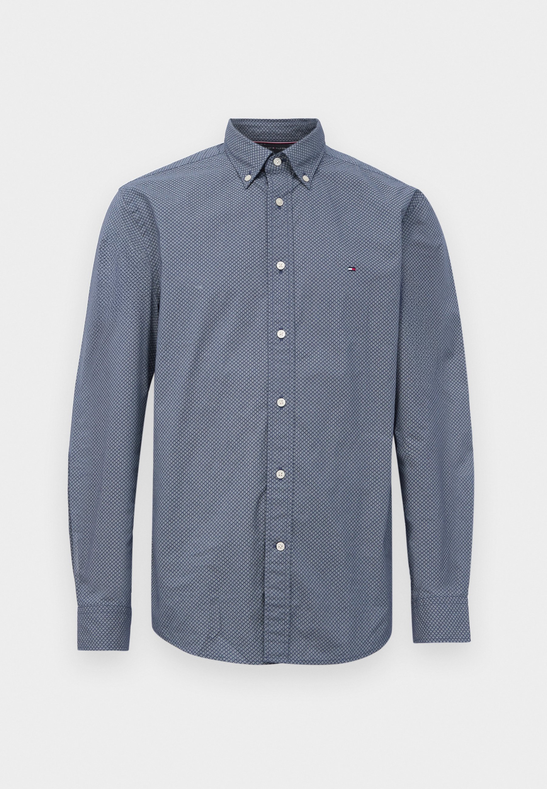 Tommy Hilfiger MICRO PRINT SHIRT - Shirt - preppy marineblauw