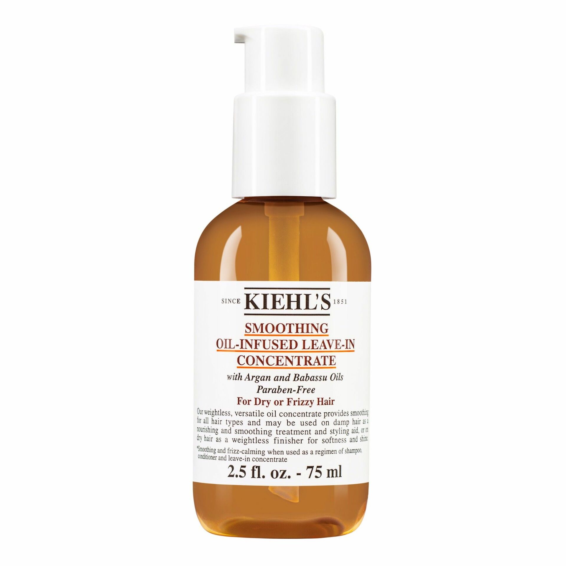 Concentrat de netezire cu ulei, fără clătire, 75 ml - Kiehl's