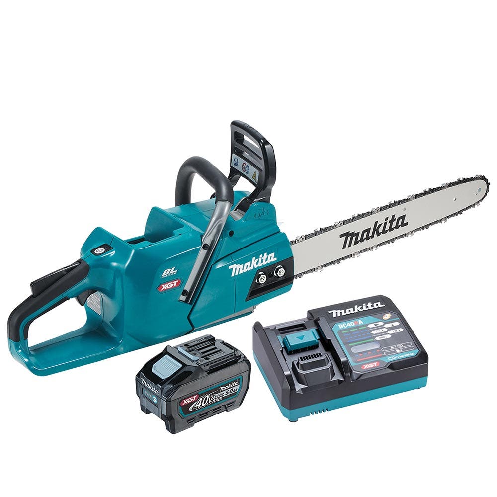 Kit de motosserra MAKITA 40V Max XGT 1 x 5,0Ah 450mm UC013GT101