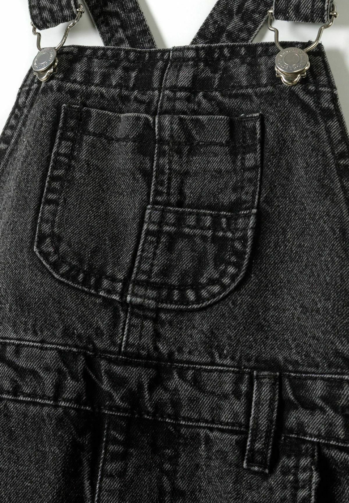 MINOTI LONG LEG REGULAR FIT - Salopette - denim nero