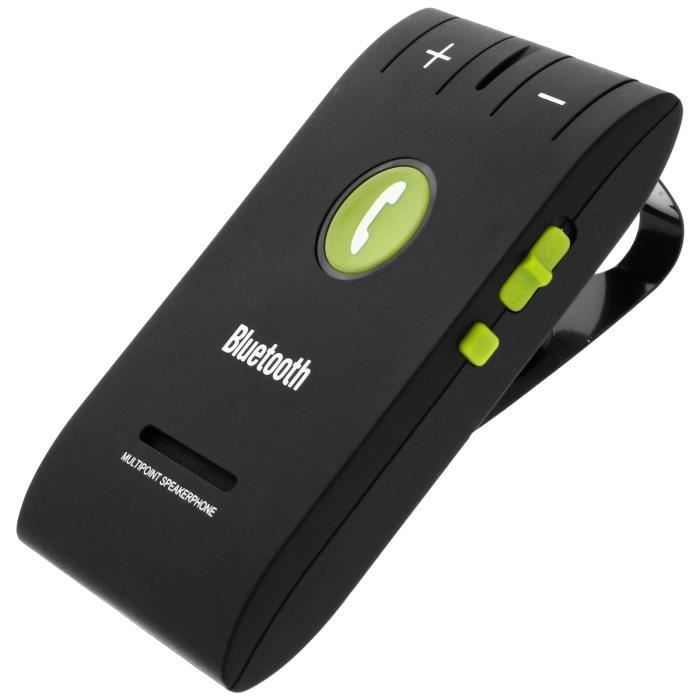 Kit mãos-livres Bluetooth AVIZAR KX1 - Microfone embutido - Multiponto - Bateria com duração de 1000 horas