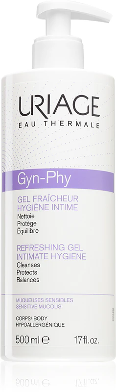 Uriage Gyn-Phy Gel Refrescante para Higiene Íntima - gel refrescante para higiene íntima