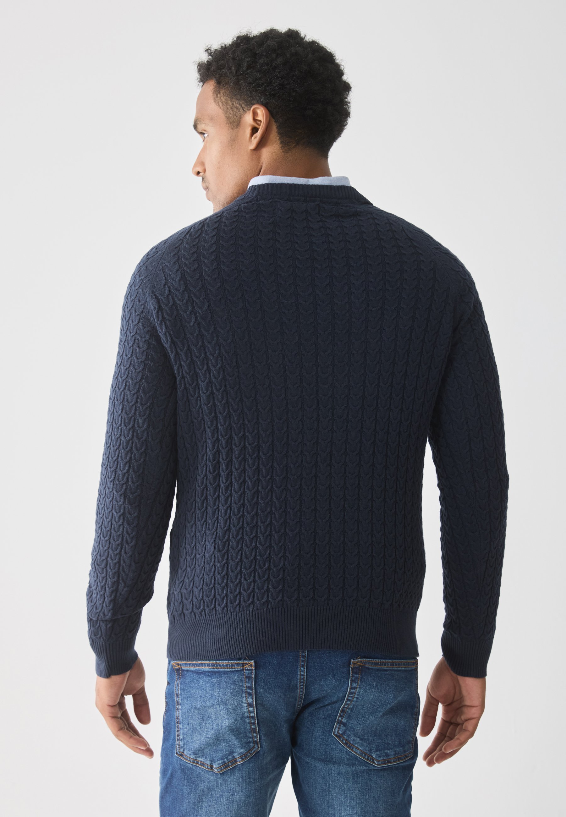 Pier One Jumper - donkerblauw