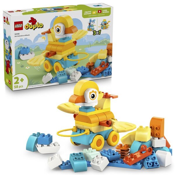 LEGO DUPLO 10448 Živali na kolesih 3 v 1