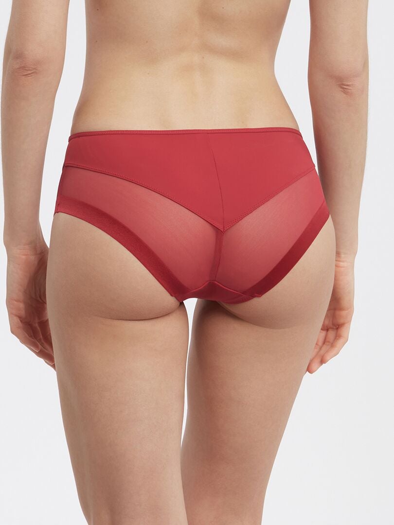 'Dim' Microfiber Culottes - ROOD