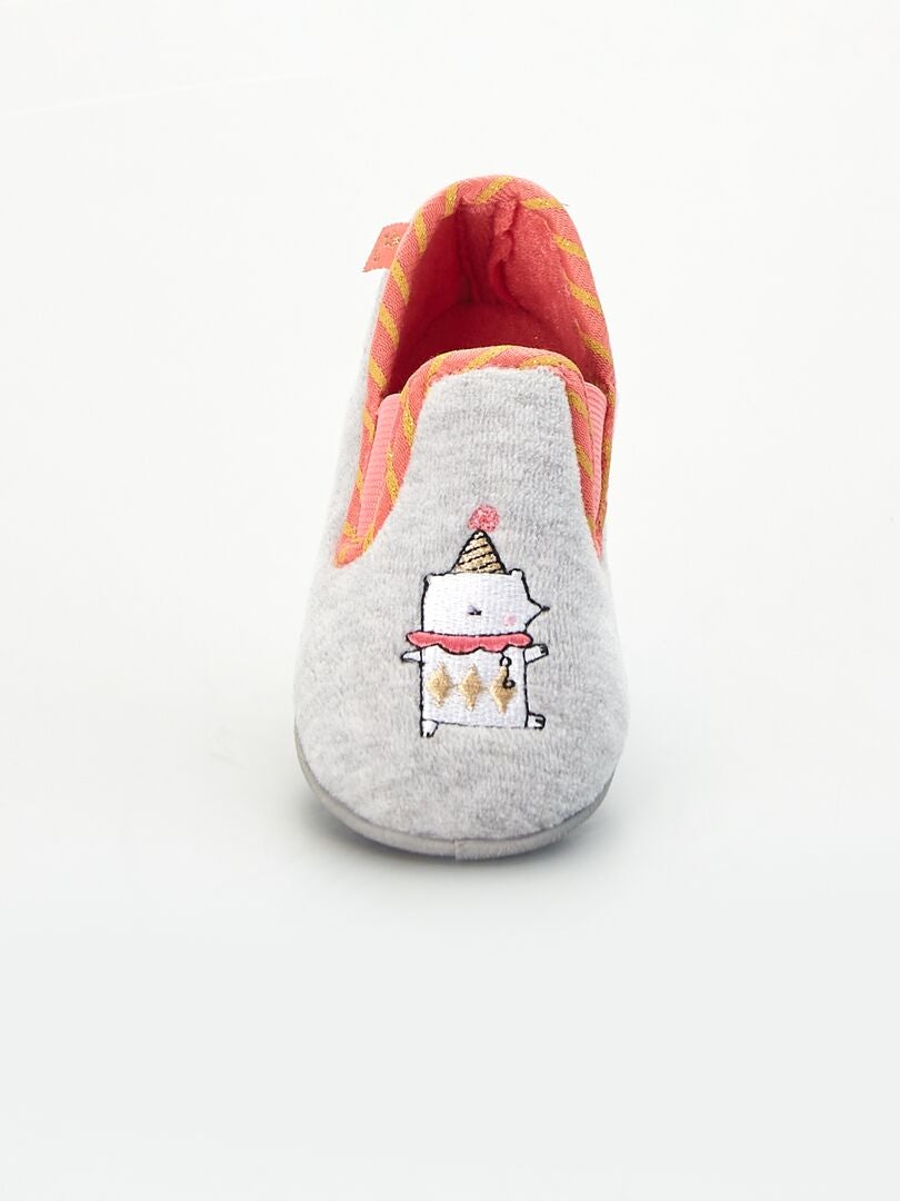 Kattenslippers - ROZE