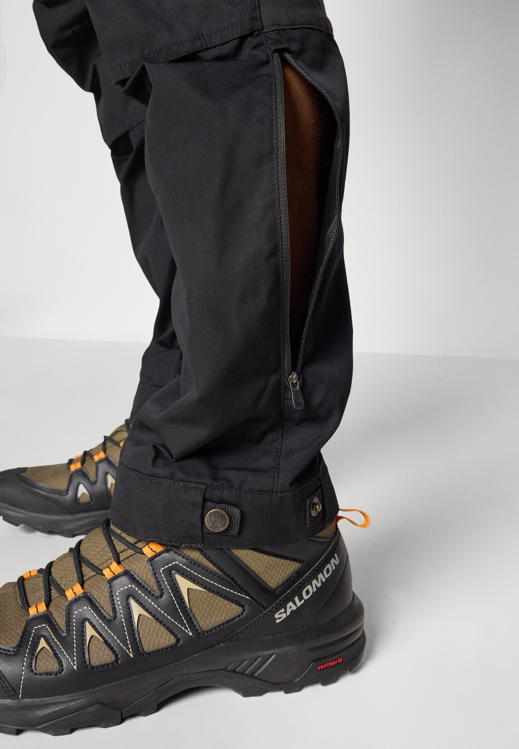 Pantaloni da esterno Fjällräven KEB TROUSERS M - neri