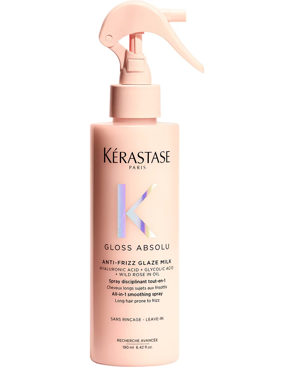 KÉRASTASE Gloss Absolu Anti-Frizz Glaze Milk Ενυδατικό Σπρέι χωρίς Ξέβγαλμα που Προστατεύει από τη Θερμότητα
