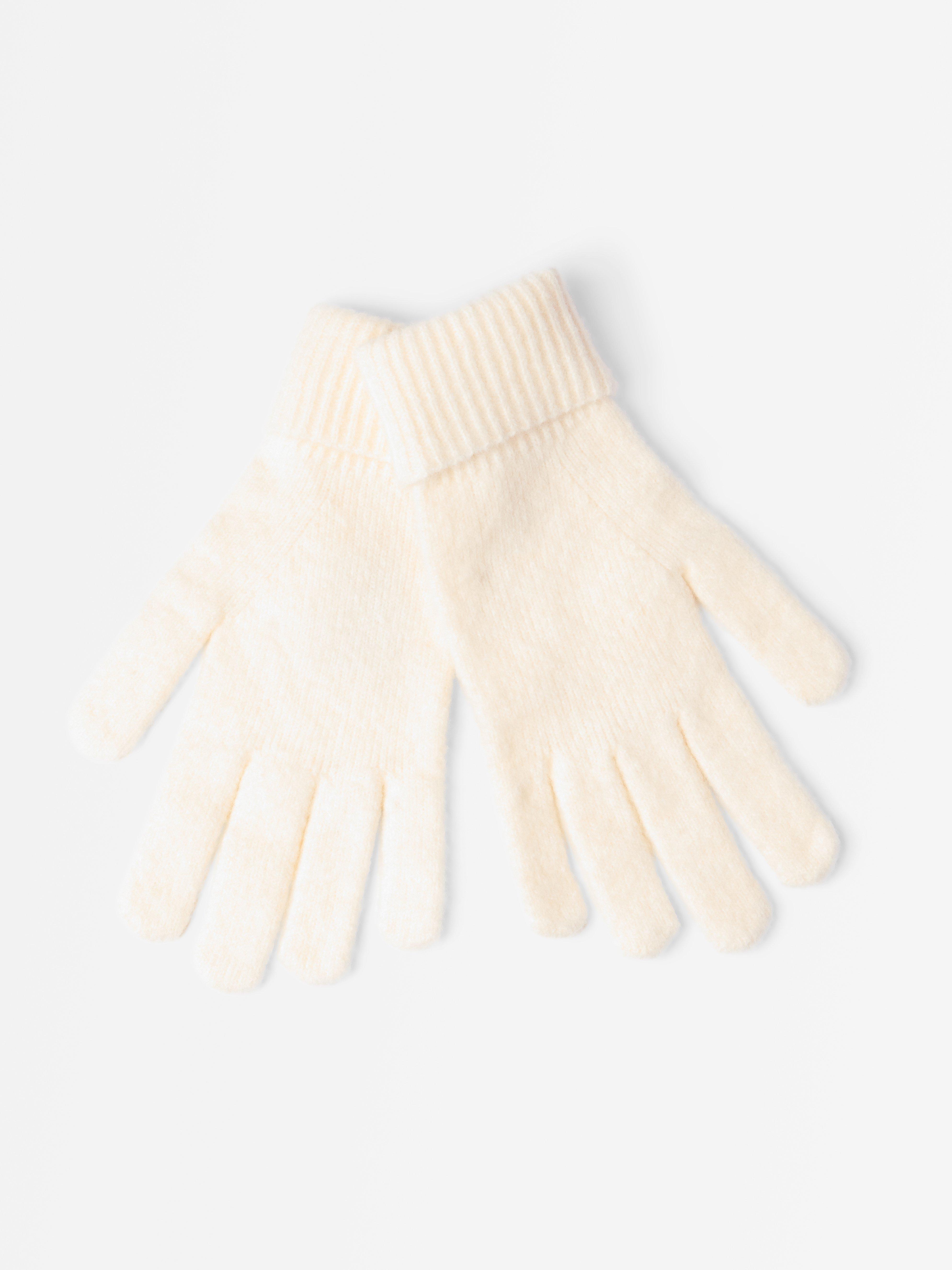 Handskar Off white