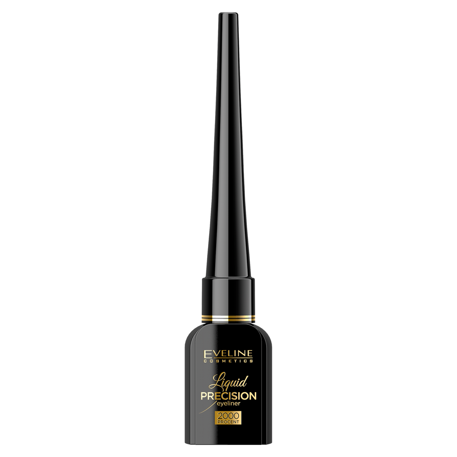 Tuș de buze lichid rezistent la apă Eveline, negru mat, 4 ml