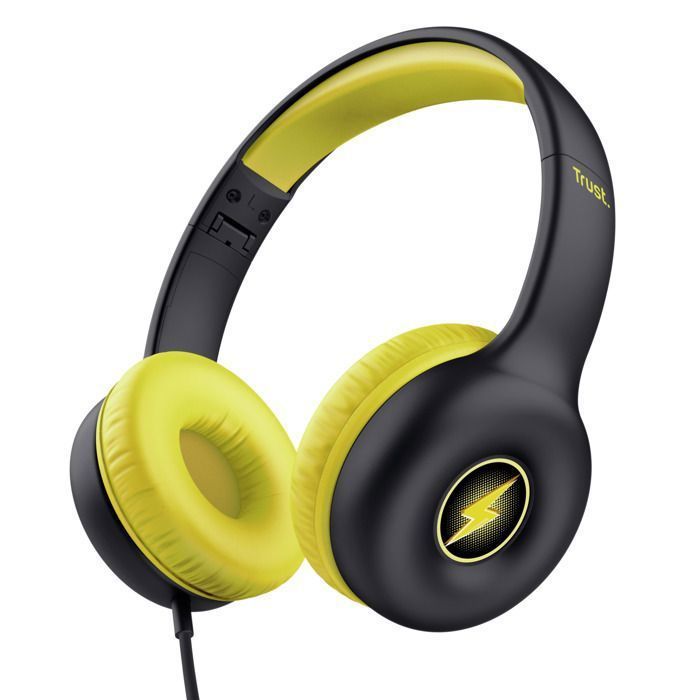 Auriculares con cable Trust Nouna - Límite de volumen de 85 dB - Plegables - Para niños de 4 a 10 años