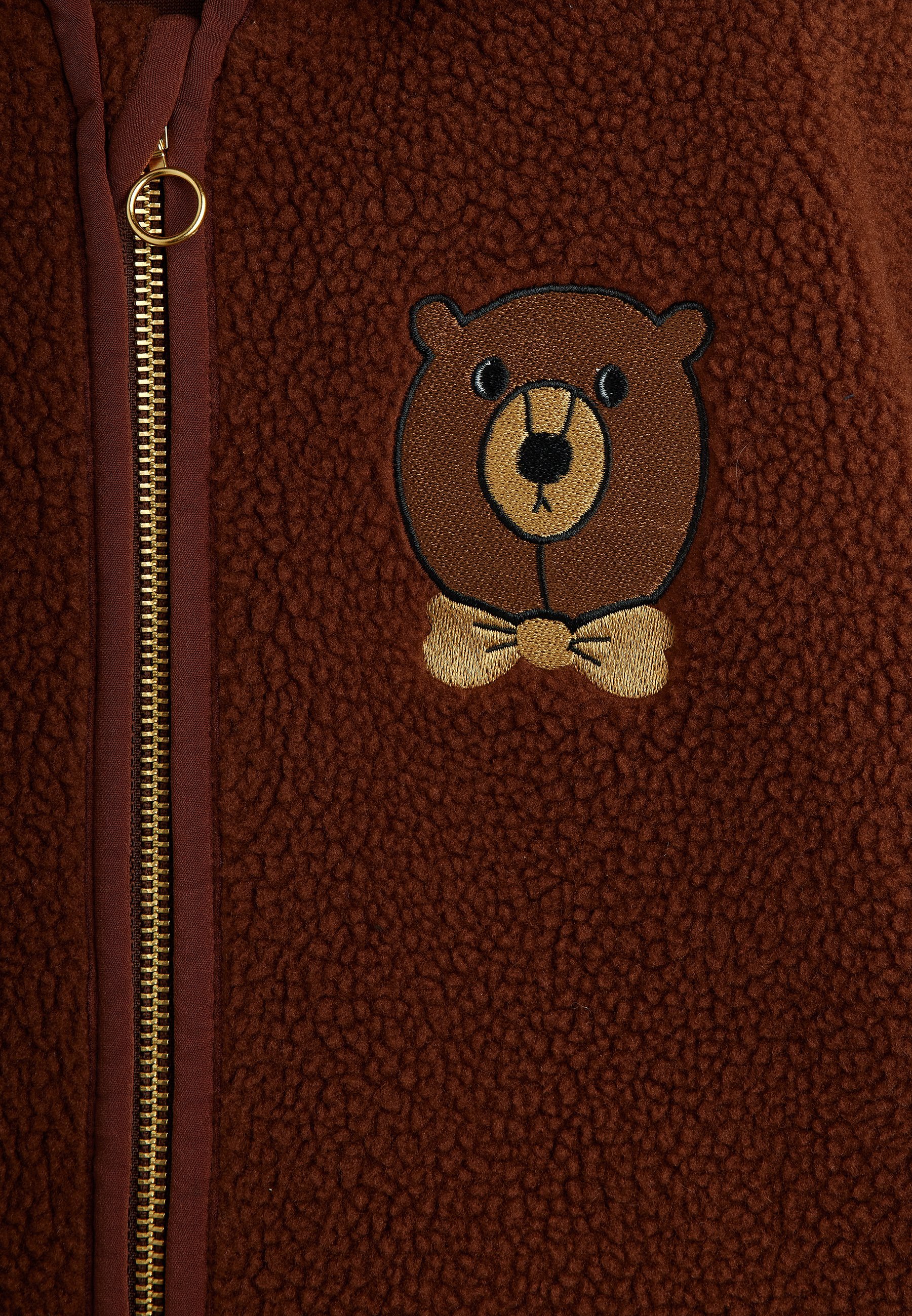 Mini Rodini BEAR JACKET UNISEX - Winter jacket - brown