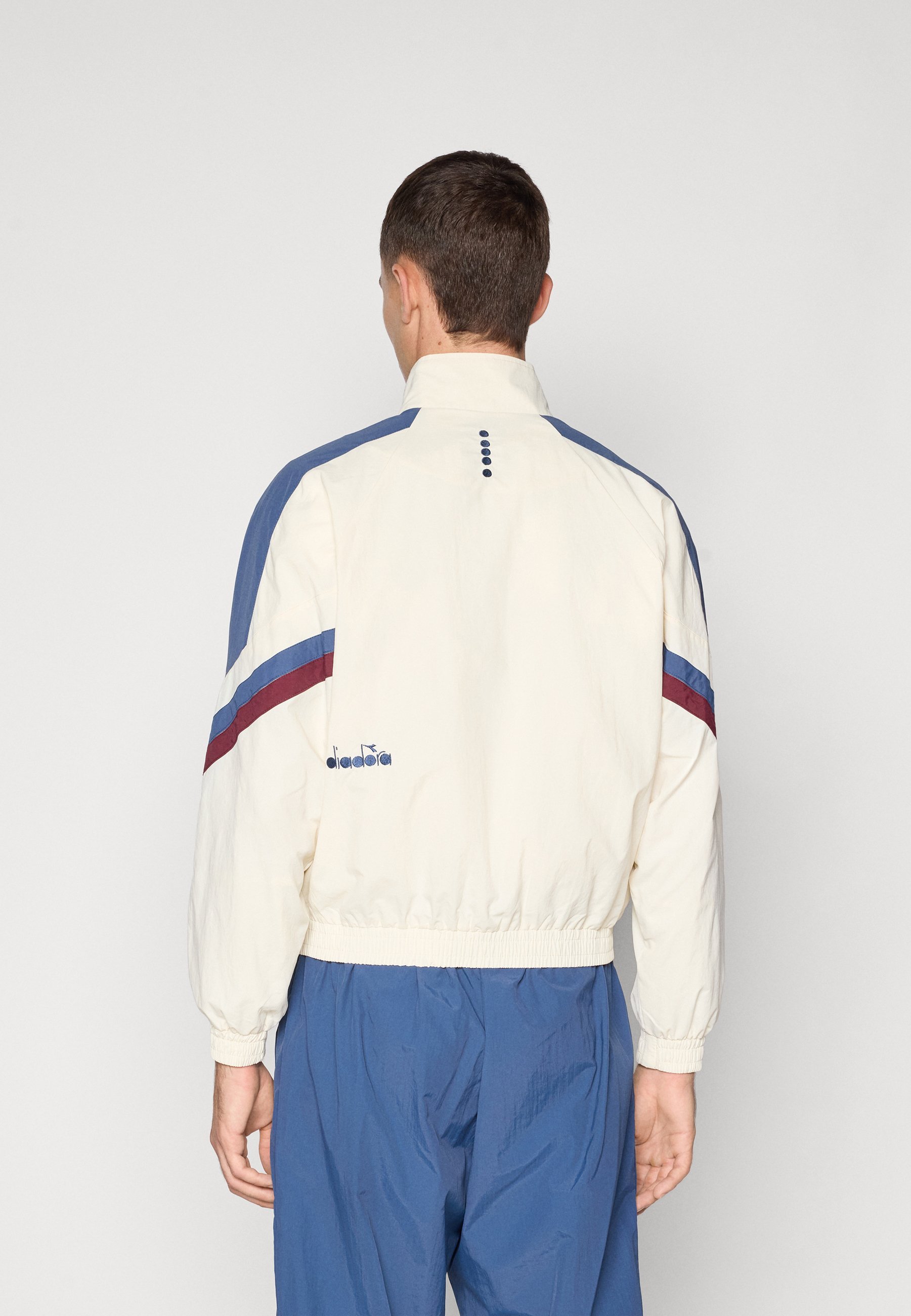 Diadora TRACK JACKET ICON - Giacca da allenamento - bianco sussurro