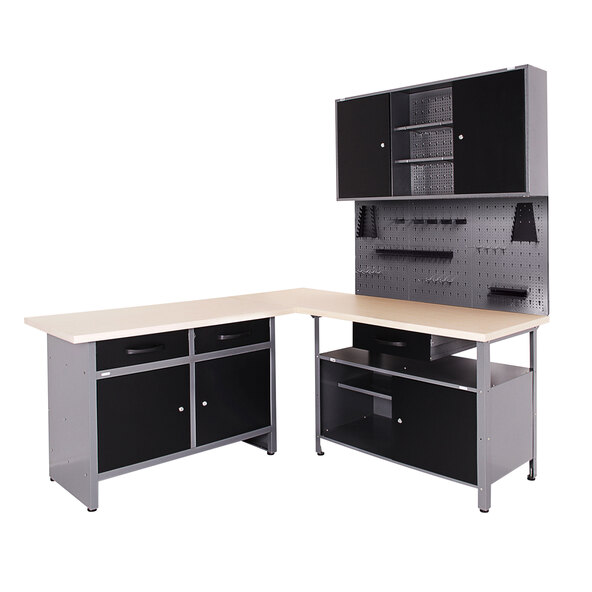 Soluție de colț pentru atelier Premium One