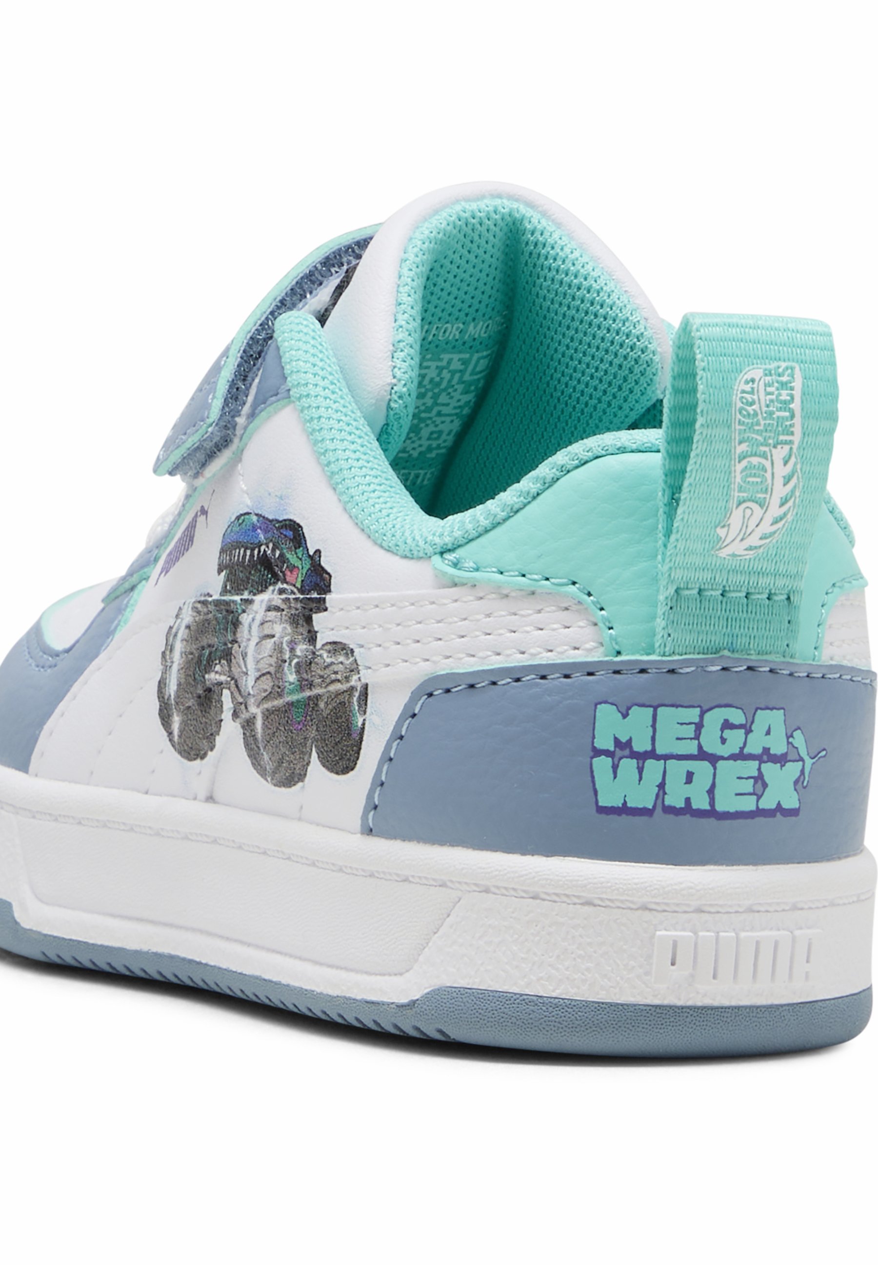 Puma babyschoenen - coole blauw/wit/aqua