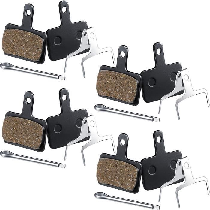 TRP Tektro Brake Pads - Resin - 4 Pairs - Compatible with Shimano Deore - Mountain Bikes