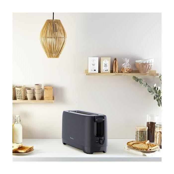 MOULINEX - Tostapane - 1 fessura - 1000W - Morning - blu notte opaco - LS2M0810