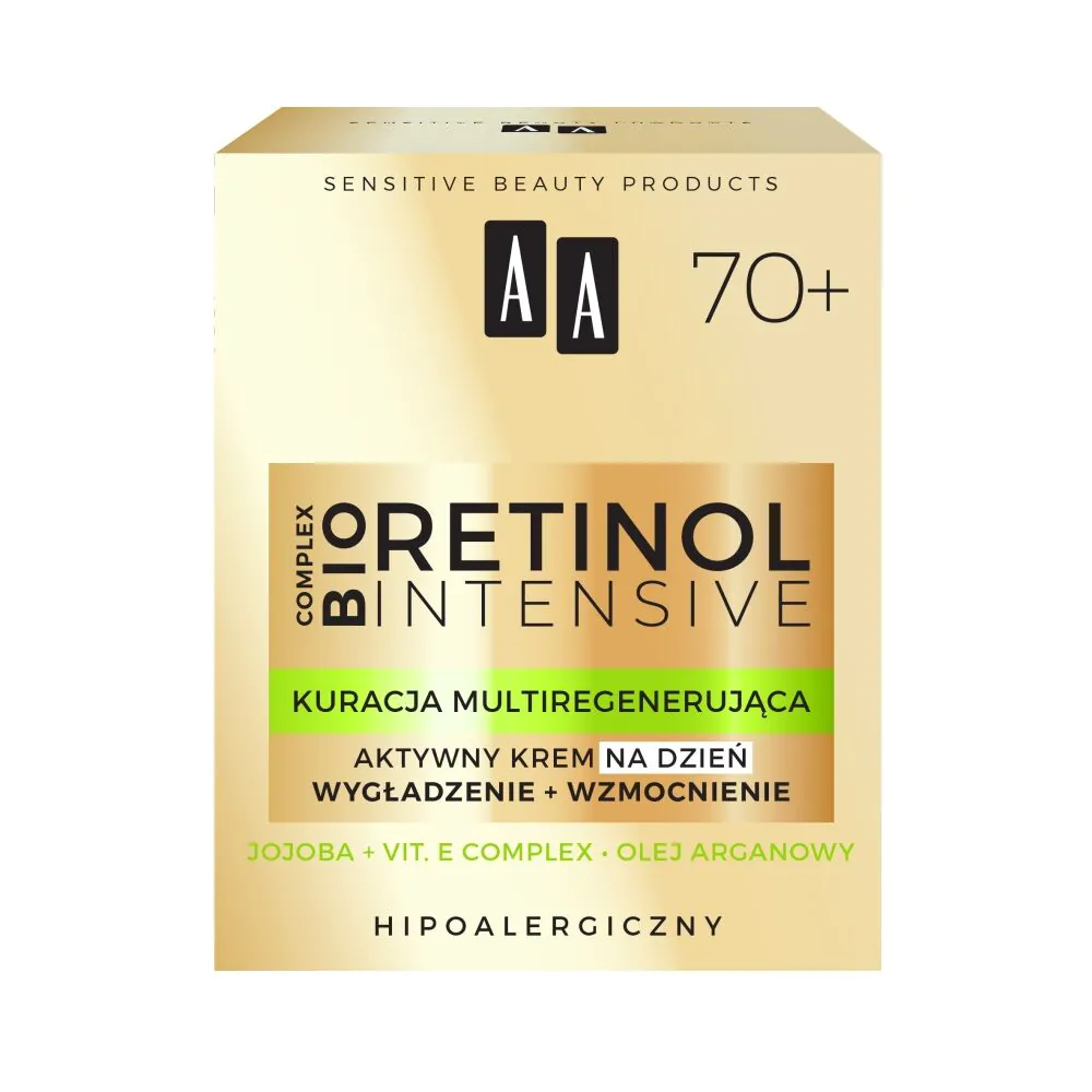 AA Retinol Intensive 70+ Kuracja multiregenerująca aktywny krem na dzień