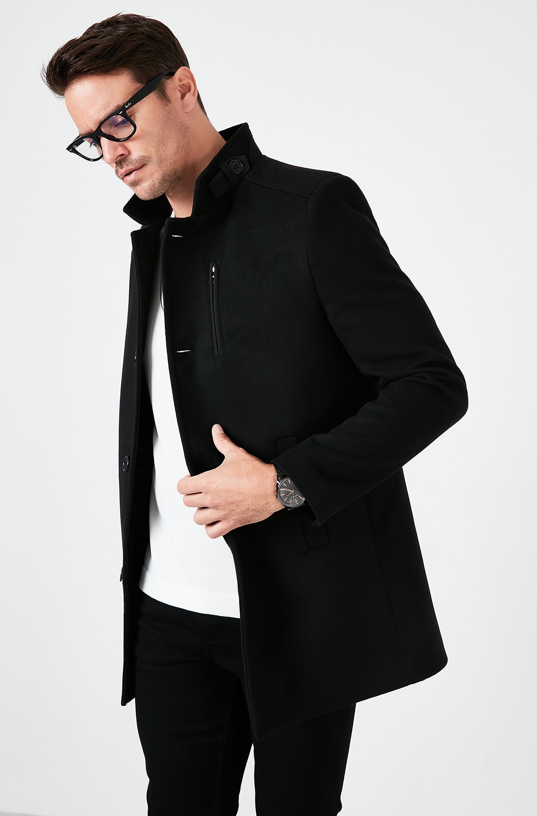 Manteau court Buratti - noir