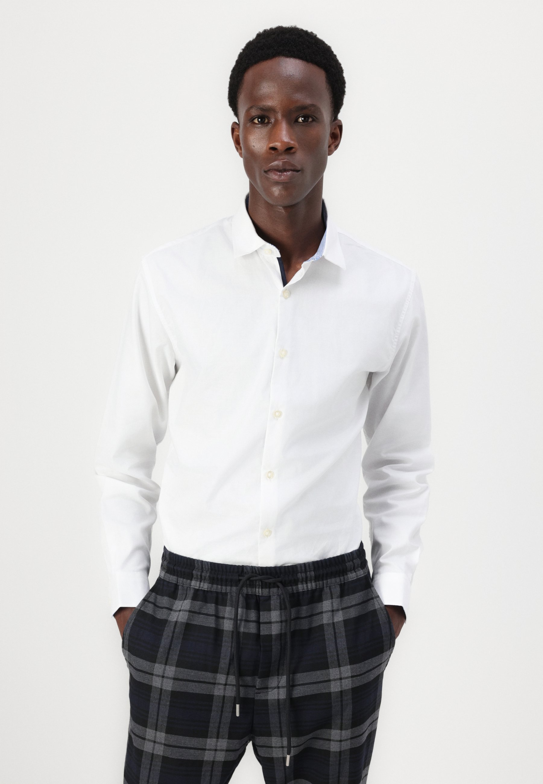 Only & Sons ONSLINUS Karohose - Dunkelblau