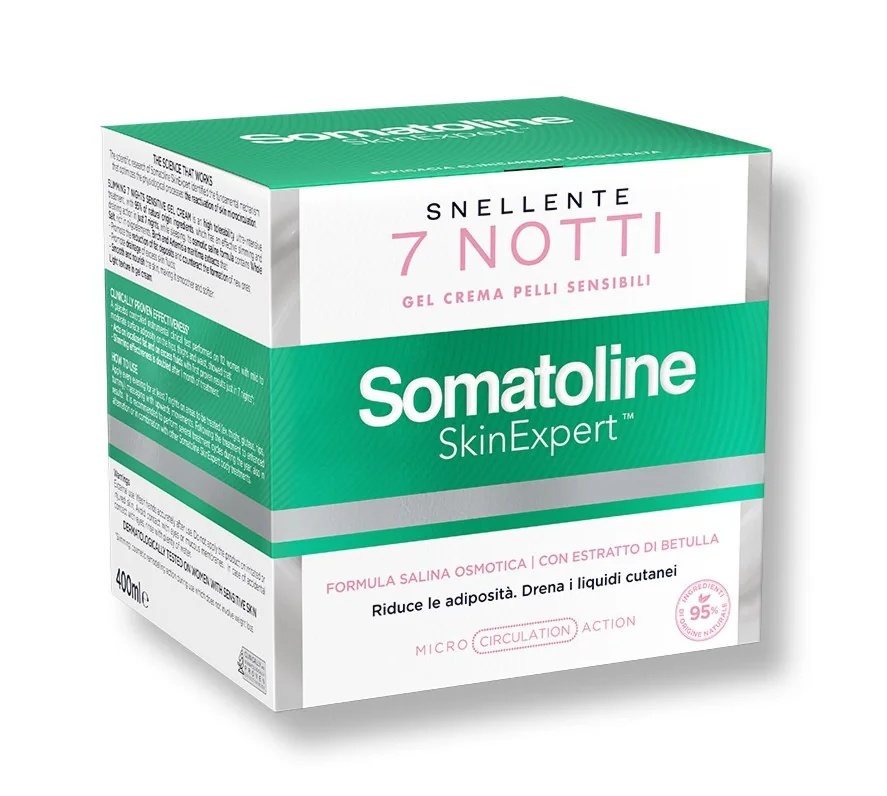 SOMATOLINE Somatoline Kosmetisches Schlankheitsgel für 7 Nächte 400 ml Speziell für empfindliche Haut