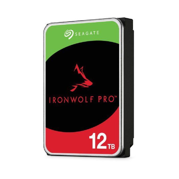 SEAGATE - IronWolf Pro ST12000NT001 - Internal Hard Drive - 12TB - 7200 RPM - 3.5