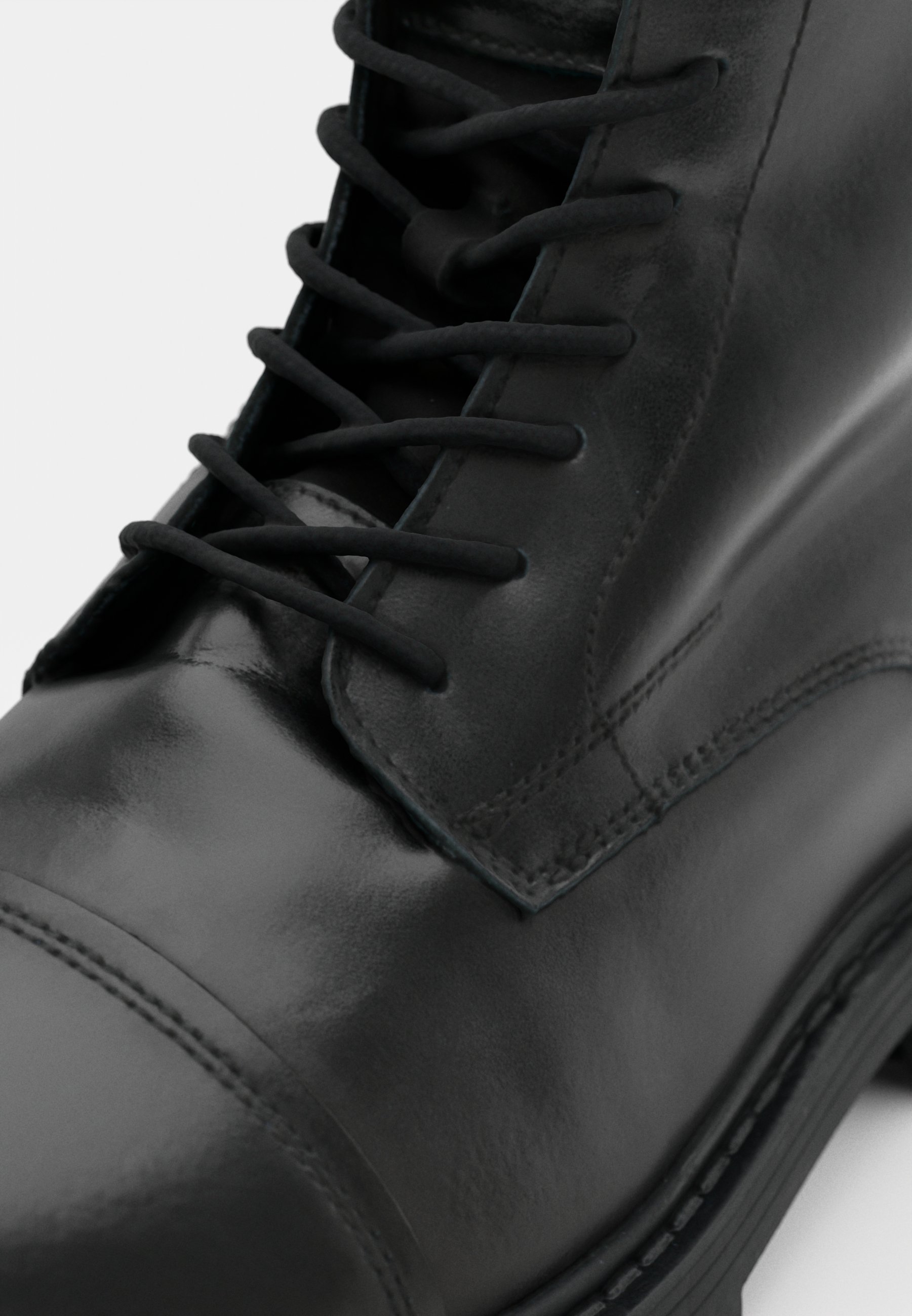 Jack & Jones JFWTREMOR BOOT - Kotníkové boty na šněrování - anthracite