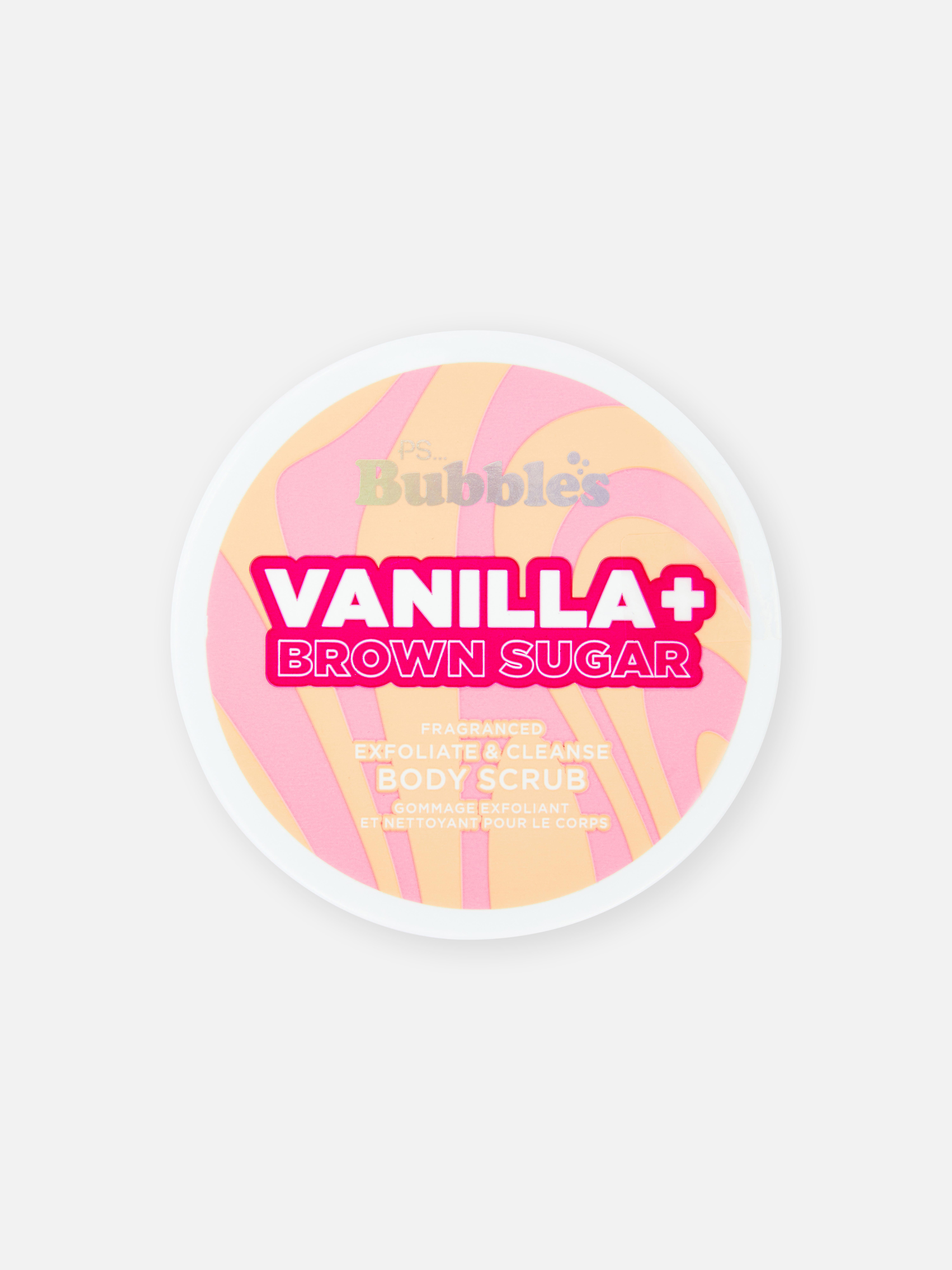 PS... Exfoliant corporal cu vanilie și zahăr brun Exfoliați-vă pielea cu exfoliantul nostru corporal parfumat.