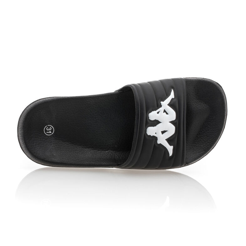 Chanclas/sandalias de dedo negras para niño