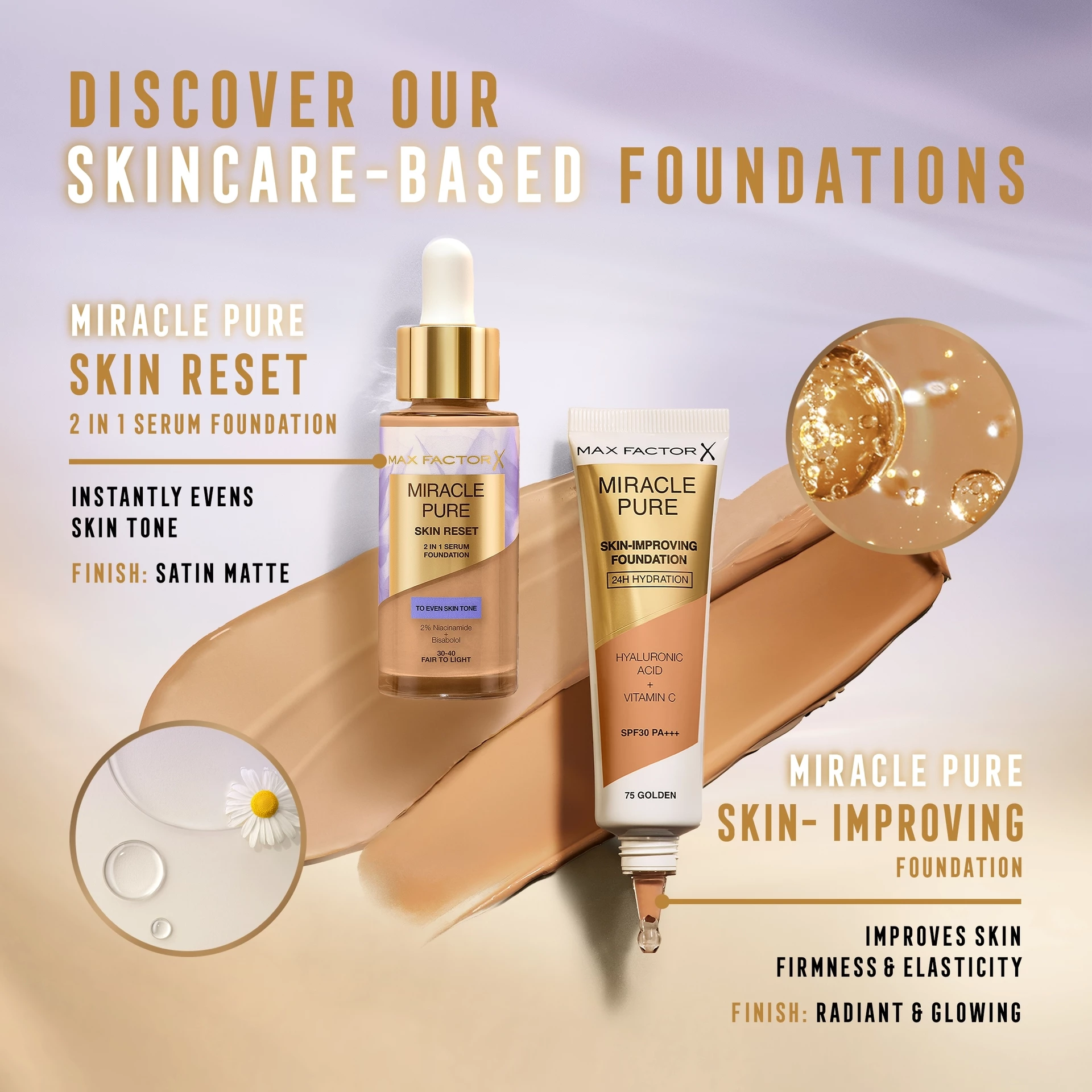 Podkład Miracle Pure Serum Foundation 2 Fair To Light – Max Factor