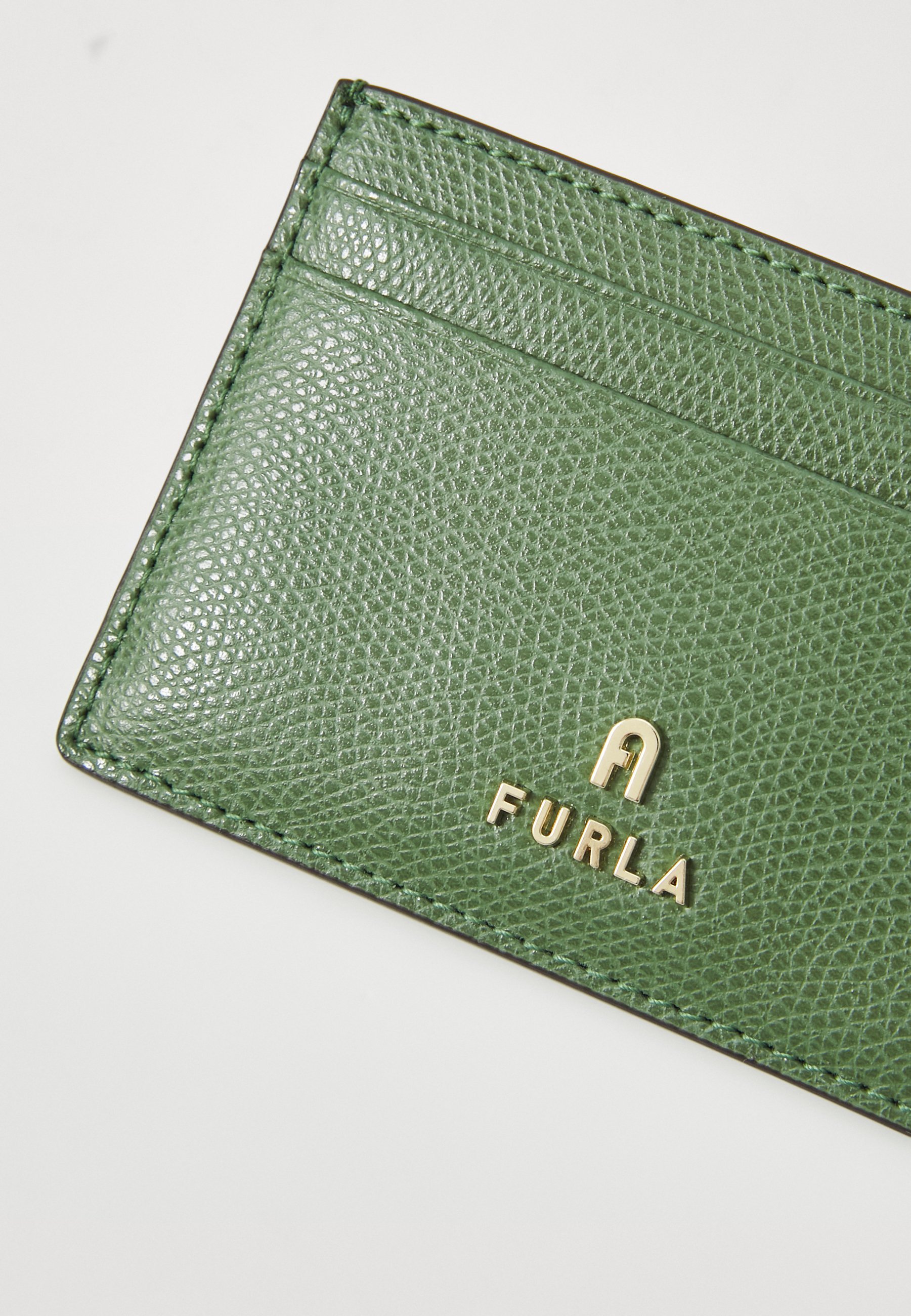 Furla CAMELIA S CARD CASE - Portemonnee - oliva