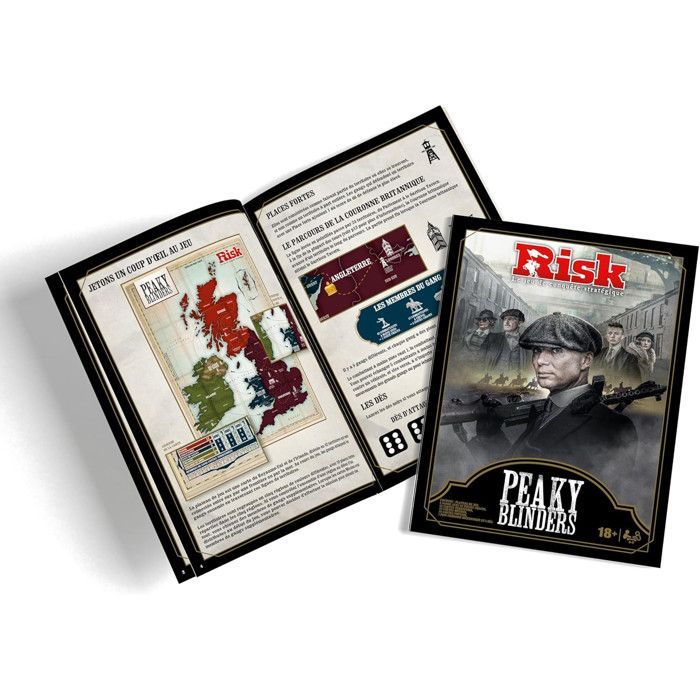 Juego de mesa - Risk Peaky Blinders - Multicolor - 2 o más jugadores - Mayores de 18 años