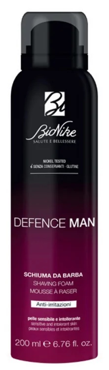 Espuma de barbear anti-irritação Bionike Defence Man Safe Shave 200 ml