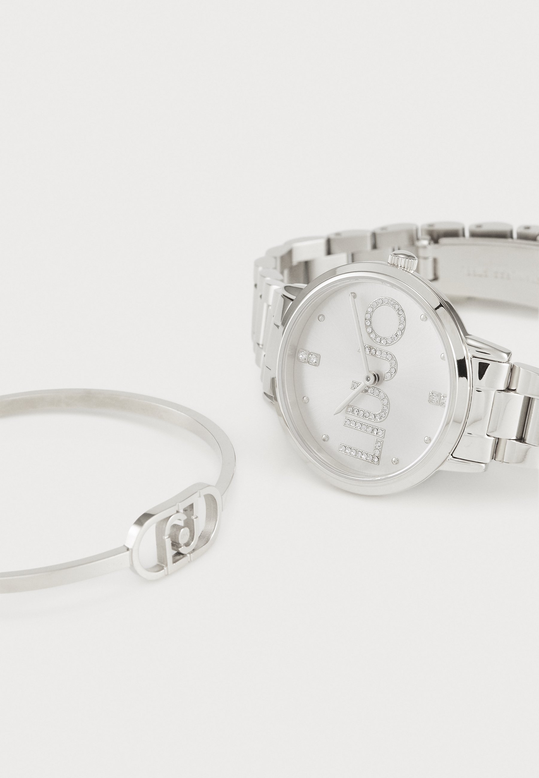 LIU JO COUNTRY ESSENCE SET - Hodinky - silver-coloured