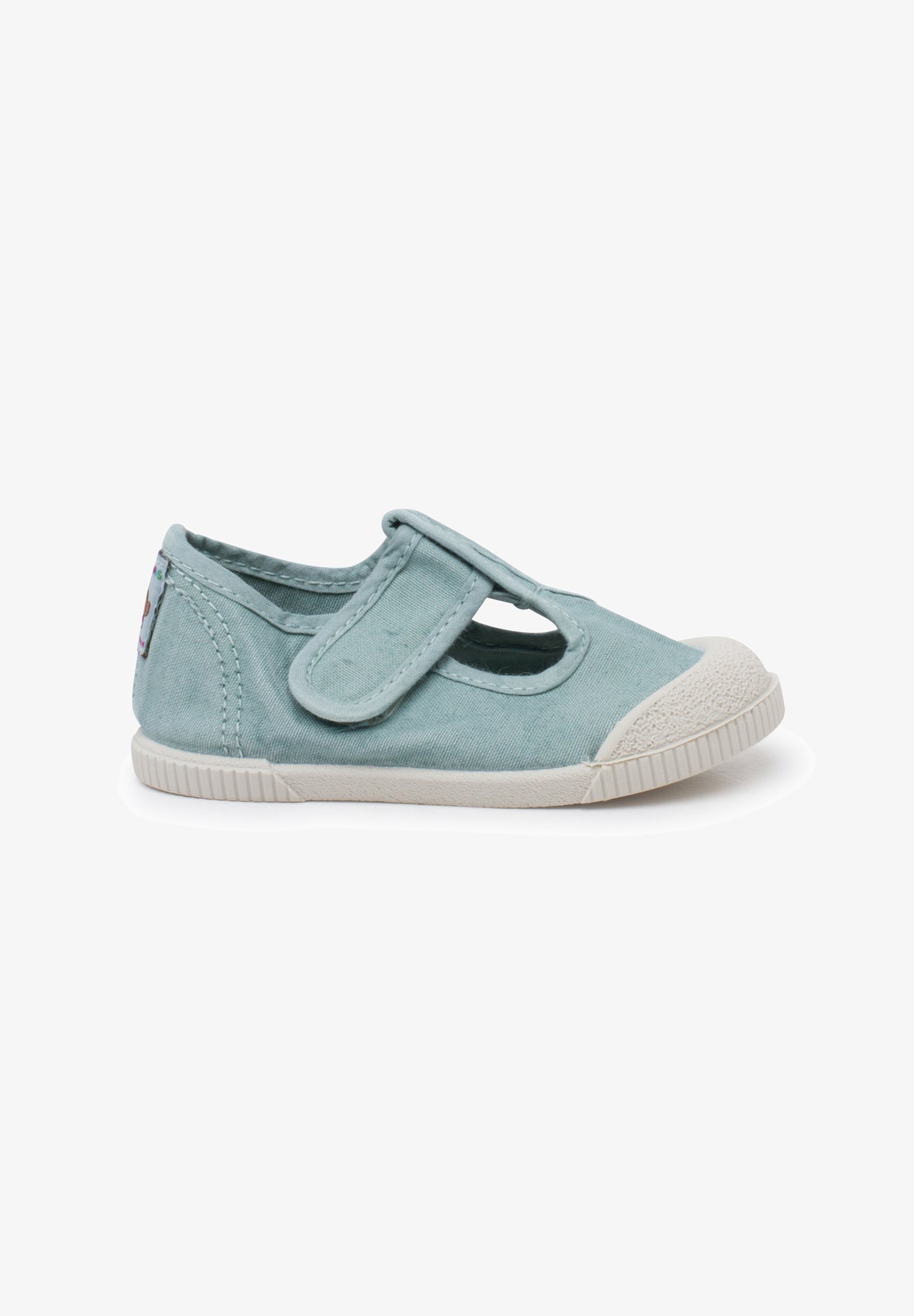 Pisamonas PEPITOS PUNTERA BAREFOOT LAVADA - Scarpine per neonato - acquamarina