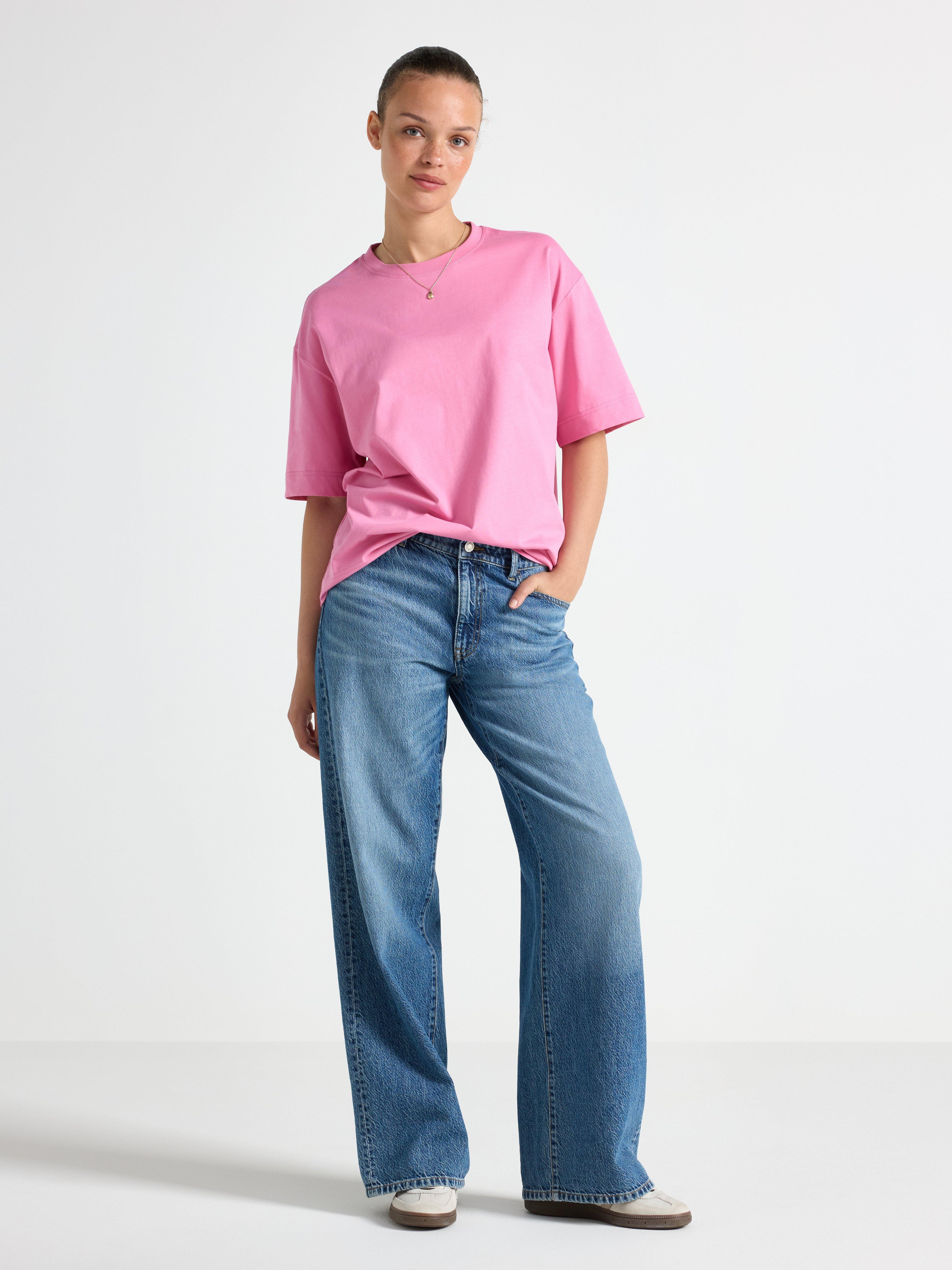 Predimenzionirana majica Dusty Pink
