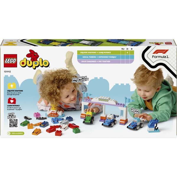 LEGO DUPLO Town 10445 F1 timski trkaći automobili i vozači