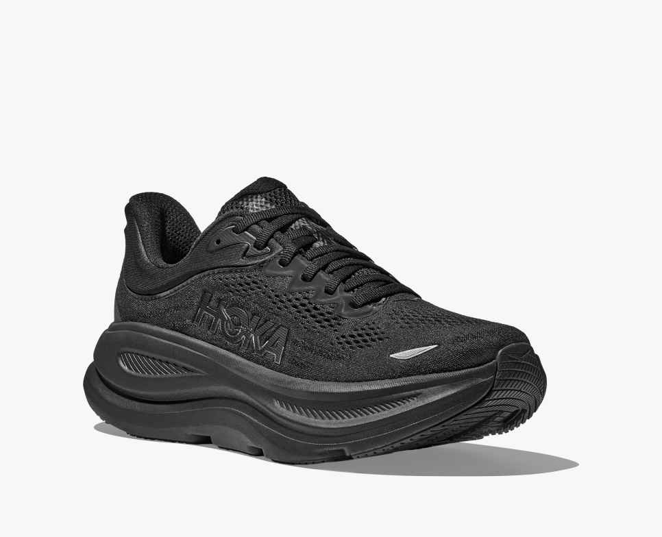 HOKA Bondi 9 Svart/Svart