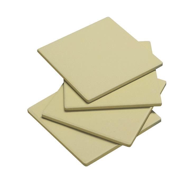 Juego de 4 mini piedras para pizza para barbacoa - ENDERS - Accesorios para barbacoa - Preparación individual de pizzas - Blanco