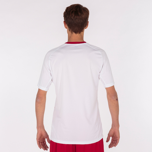 Camiseta Manga Corta Joma Tiger Iii Blanco Rojo