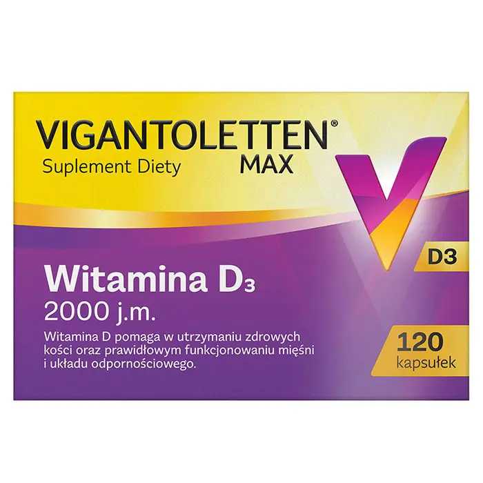 Vigantoletten Max Witamina D3 2000 j.m., Kapsułki