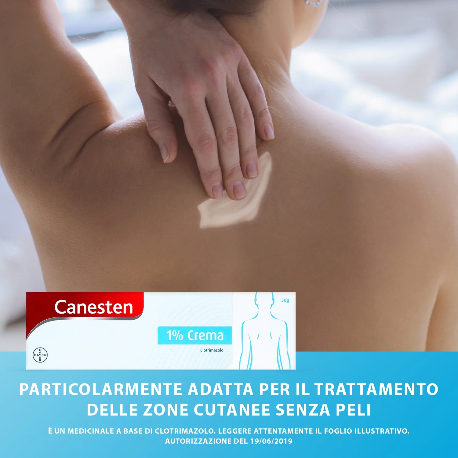 BAYER Canesten crème antifongique 30g Champignons et mycoses