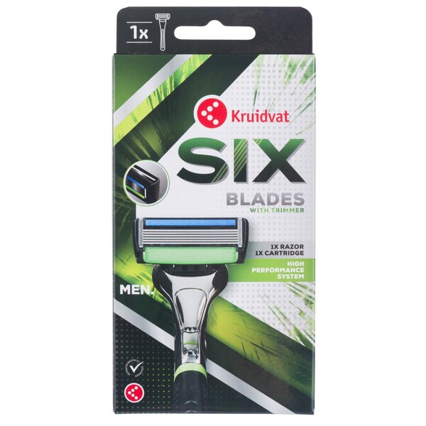 Kruidvat For Men Six Scheersysteem<br>