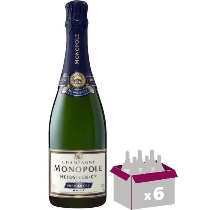 Koop er 4, krijg er 2 gratis - Heidsieck Monopole Premier Cru Champagne