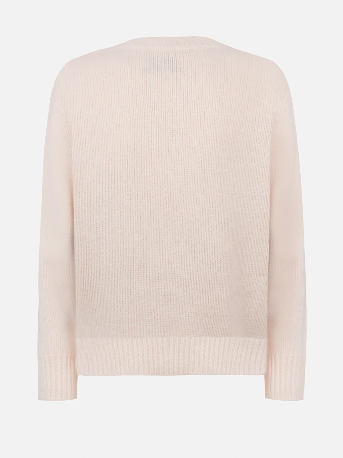 Kyla damestrui met Fair Isle-patroon in wit en Courma-jacquard