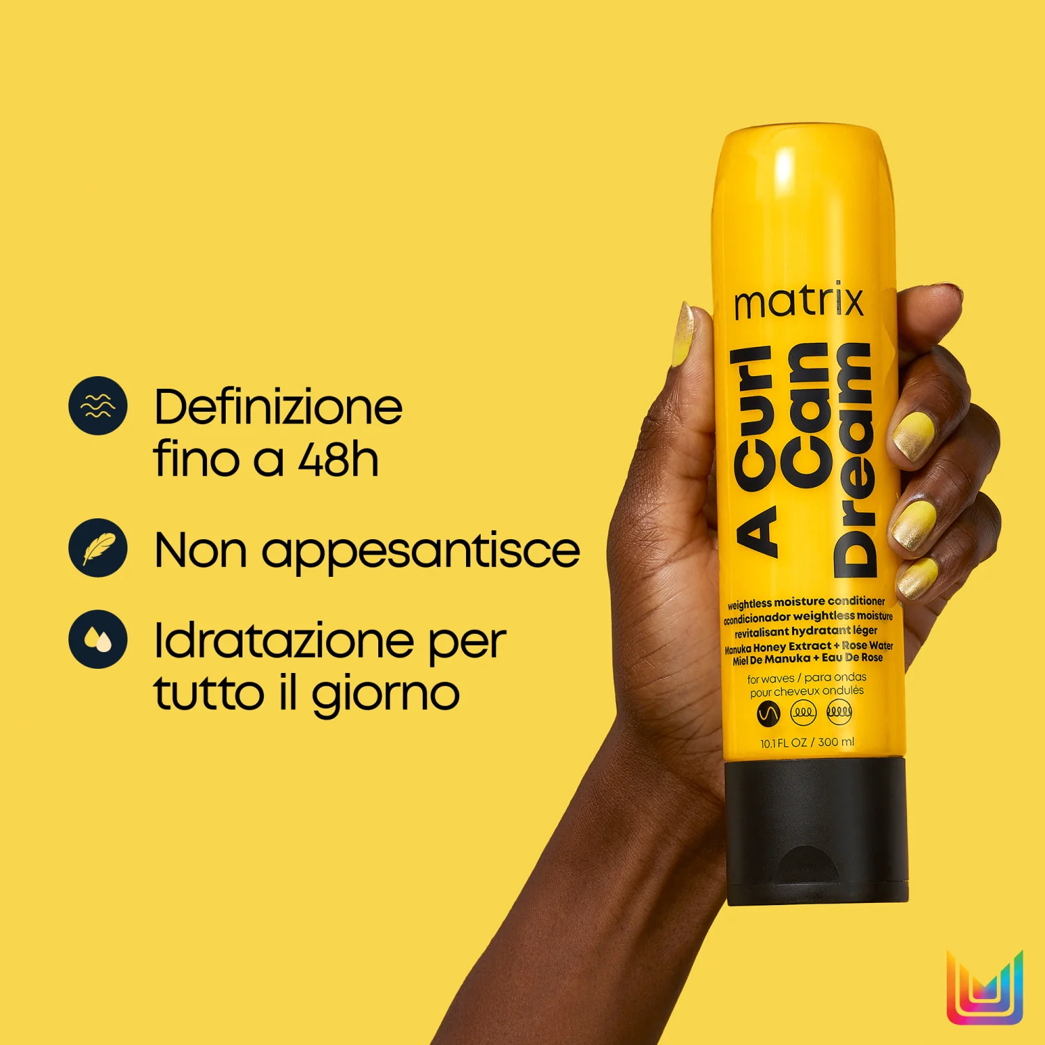 Total Results A Curl Can Dream Weightless Moisture Conditioner - Balsamo Ricci Definiti Capelli