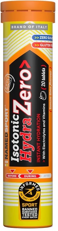 NAMED SPORT Isotonic Hydra Zero Citroen 20 tabletten