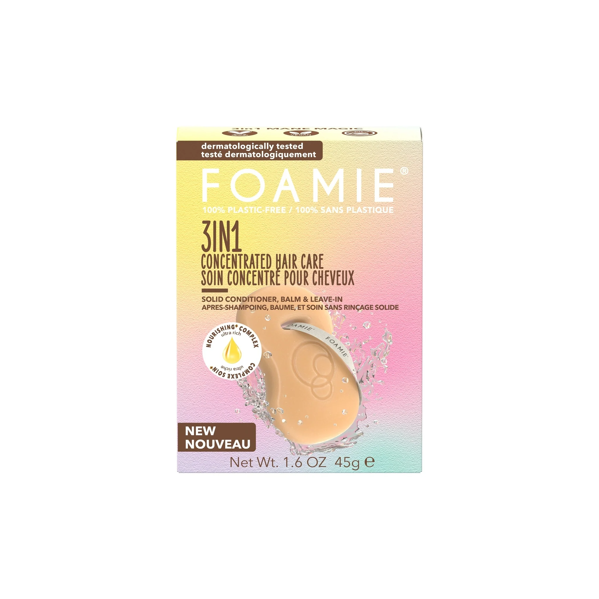 Cura dei Capelli Balsamo solido 3in1 ManeMagic - Balsamo Nutriente Capelli