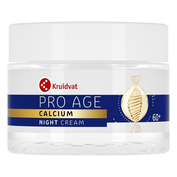 Kruidvat Pro Age Calcium 60+ noćna krema<br>50ml - Zrela koža