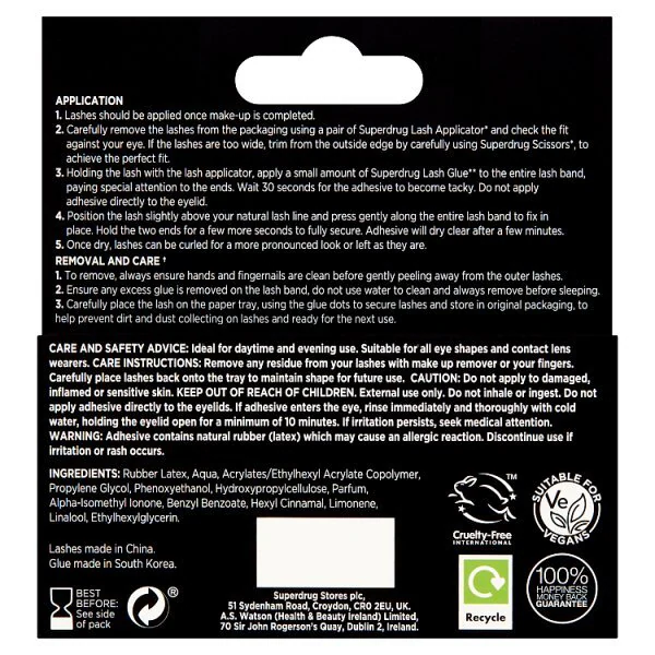 Superdrug Lash Double Volumene Edition 40